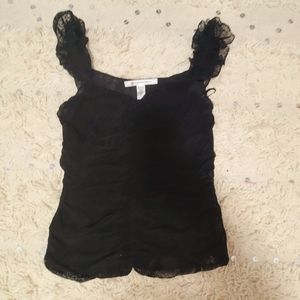 Diane Von Furstenberg Black Tank Top